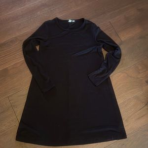 Gap black swing dress